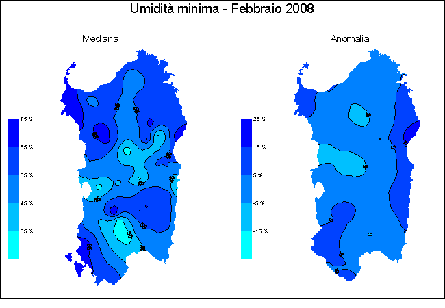 Umidit relativa minima