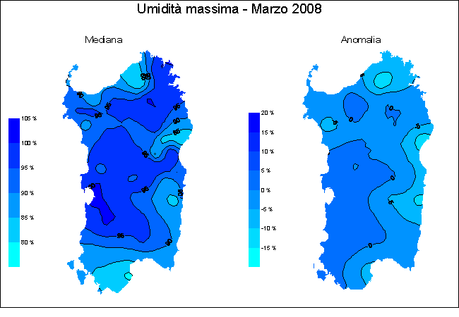 Umidit relativa massima