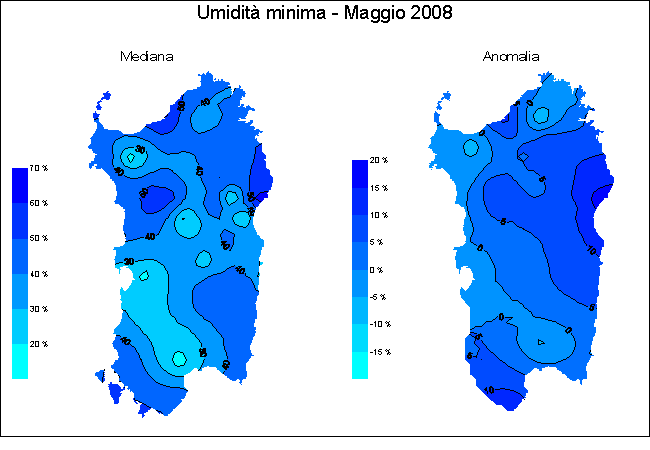 Umidit relativa minima