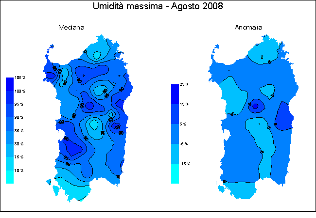 Umidit relativa massima