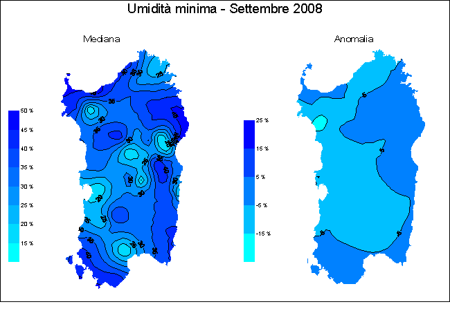 Umidit relativa minima
