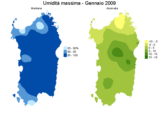 Umidit relativa massima