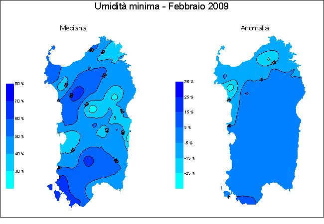 Umidit relativa minima