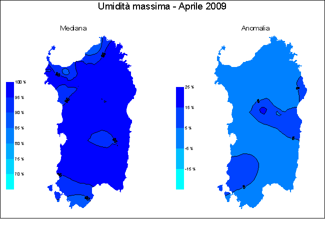 Umidit relativa massima