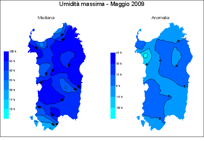 Umidit relativa massima