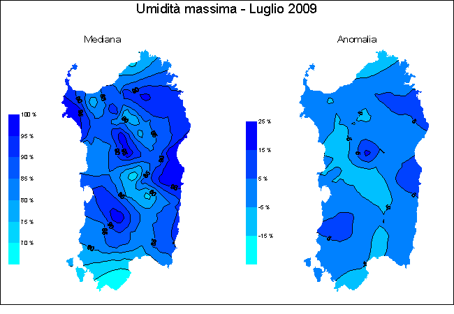 Umidit relativa massima