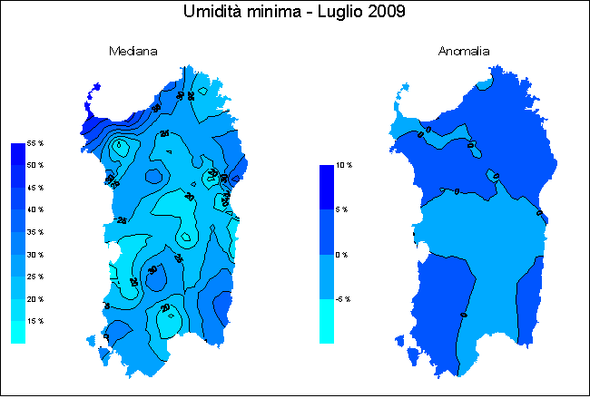 Umidit relativa minima