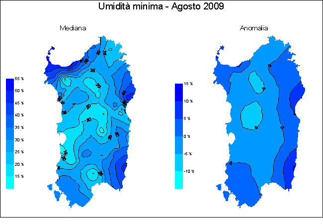 Umidit relativa minima