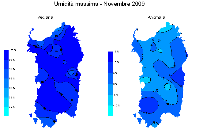 Umidit relativa massima