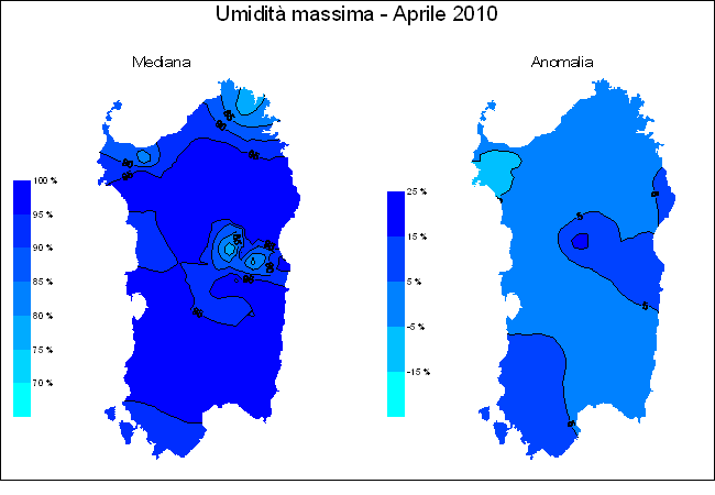 Umidit relativa massima