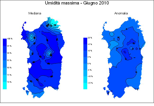 Umidit relativa massima
