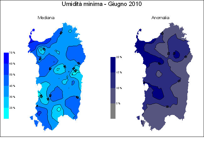 Umidit relativa minima