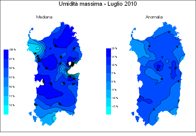 Umidit relativa massima