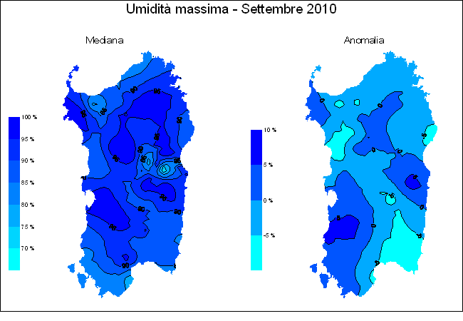 Umidit relativa massima