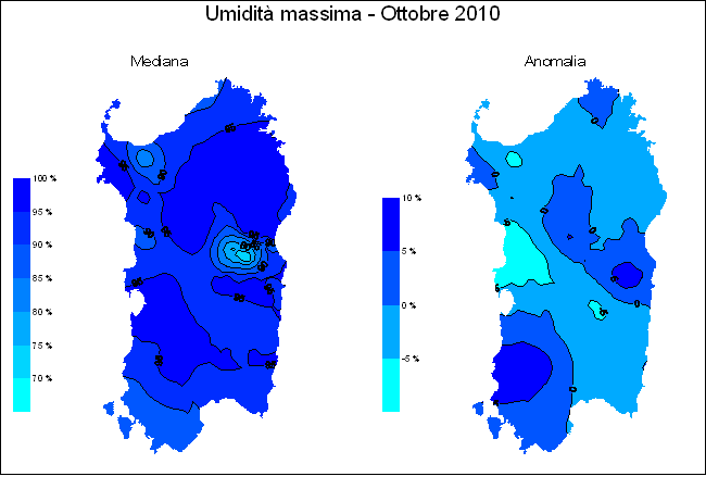 Umidit relativa massima