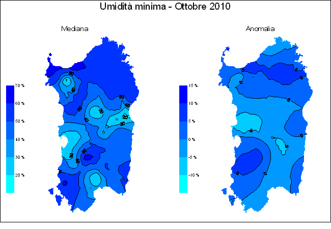 Umidit relativa minima