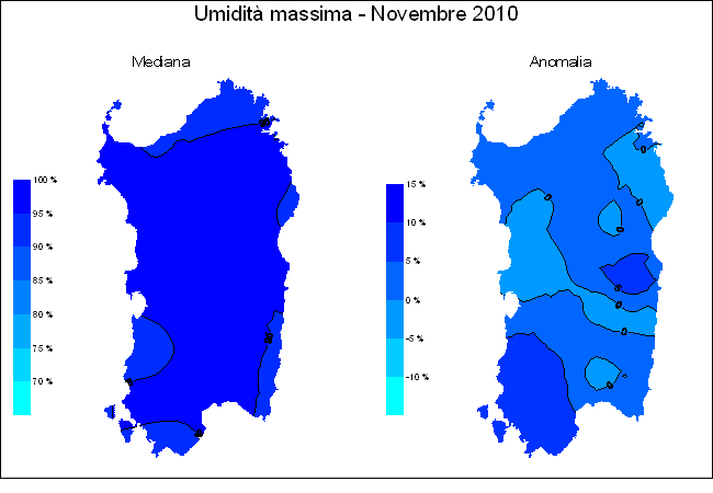 Umidit relativa massima
