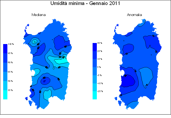 Umidit relativa minima