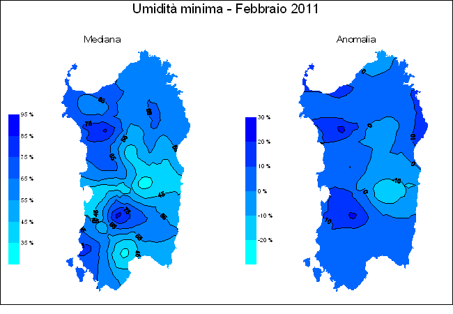 Umidit relativa minima