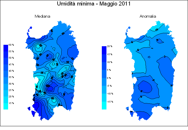 Umidit relativa minima