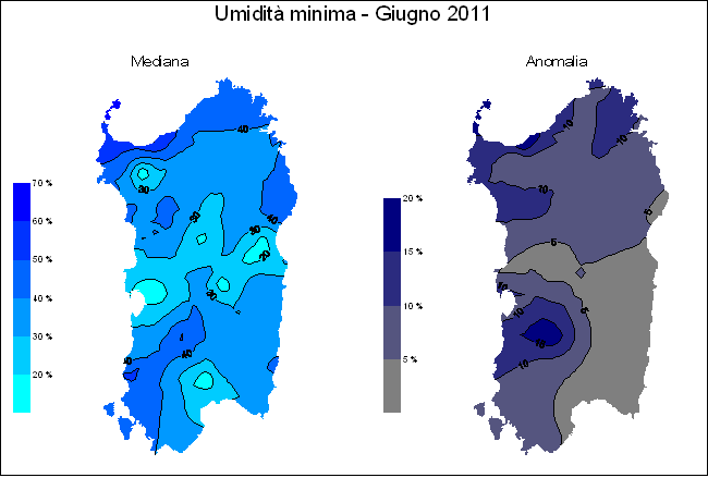 Umidit relativa minima