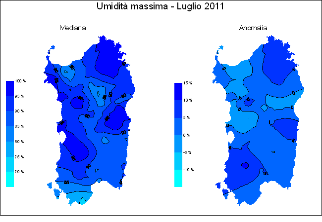 Umidit relativa massima