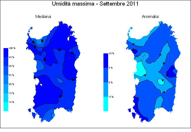 Umidit relativa massima
