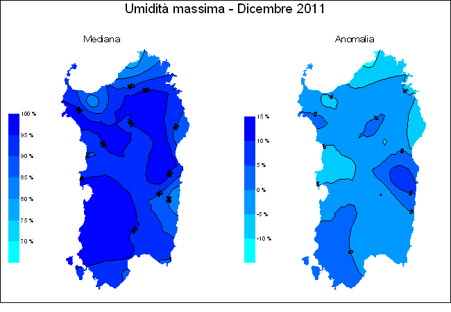 Umidit relativa massima