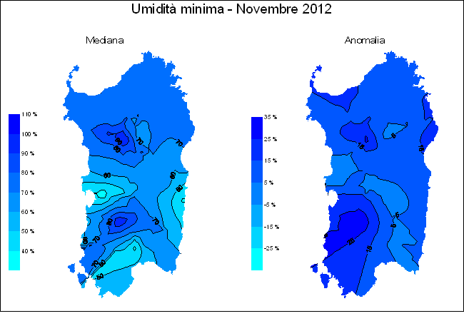 Umidit relativa minima