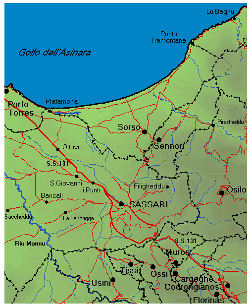 Selezionare l'area in cui  ubicata l'azienda