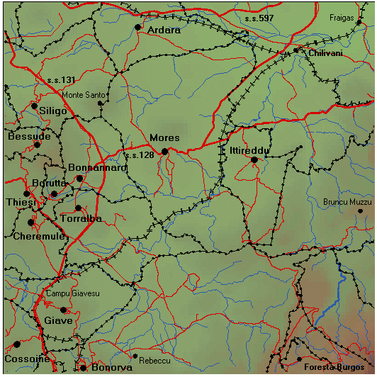 Selezionare l'area in cui  ubicata l'azienda