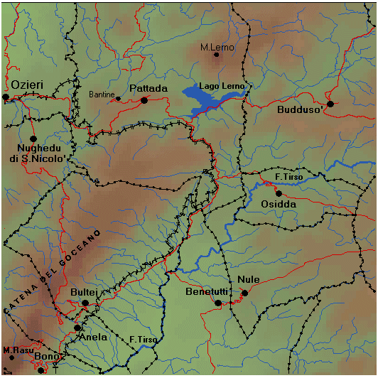 Selezionare l'area in cui  ubicata l'azienda