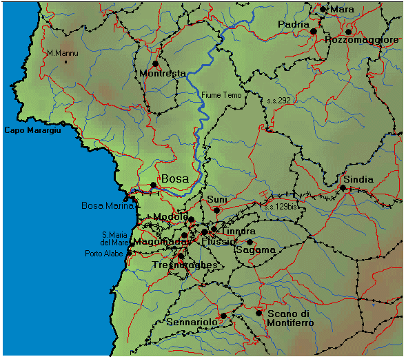 Selezionare l'area in cui  ubicata l'azienda