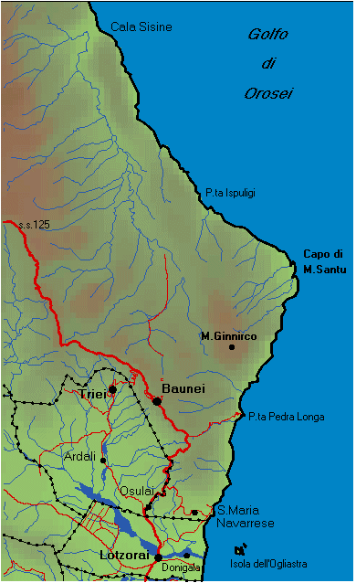 Selezionare l'area in cui  ubicata l'azienda