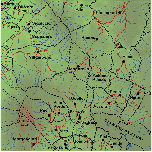 Selezionare l'area in cui  ubicata l'azienda
