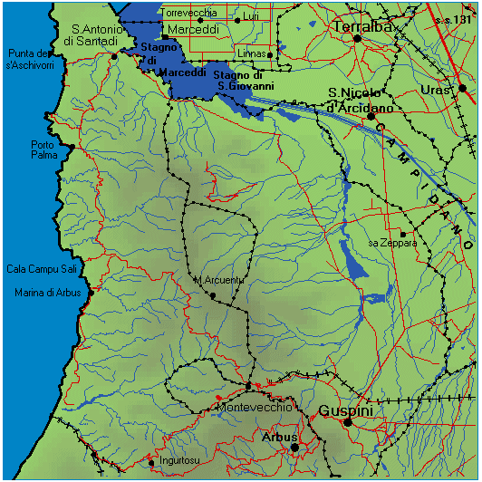 Selezionare l'area in cui  ubicata l'azienda