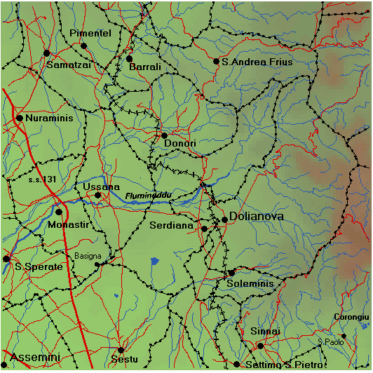 Selezionare l'area in cui  ubicata l'azienda