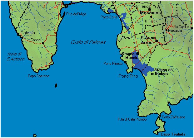 Selezionare l'area in cui  ubicata l'azienda