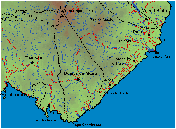 Selezionare l'area in cui  ubicata l'azienda
