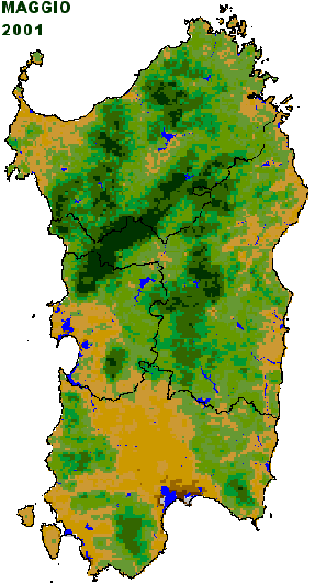 Indice di vegetazione NDVI