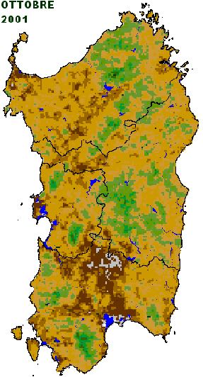 Indice di vegetazione NDVI