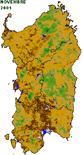 Indice di vegetazione NDVI