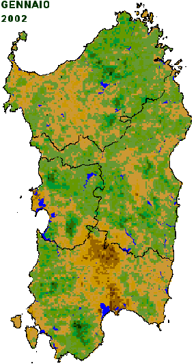 Indice di vegetazione NDVI