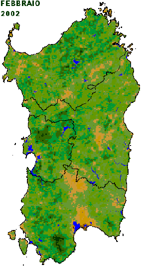 Indice di vegetazione NDVI