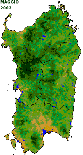 Indice di vegetazione NDVI