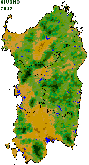 Indice di vegetazione NDVI
