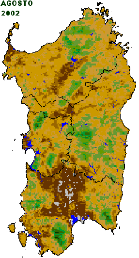 Indice di vegetazione NDVI