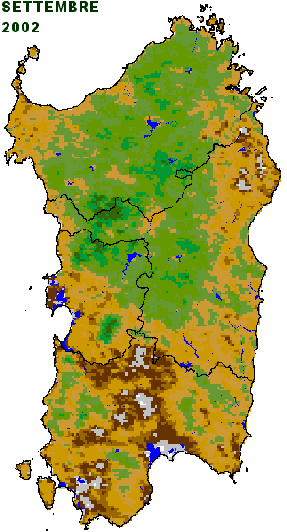 Indice di vegetazione NDVI