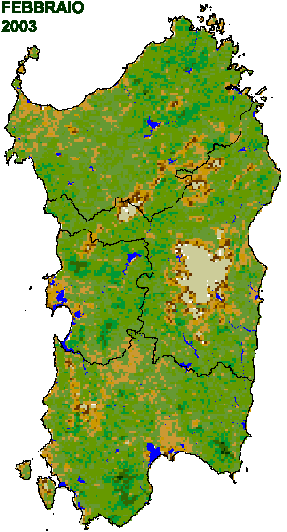 Indice di vegetazione NDVI