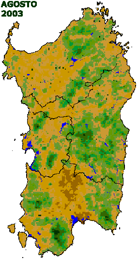 Indice di vegetazione NDVI